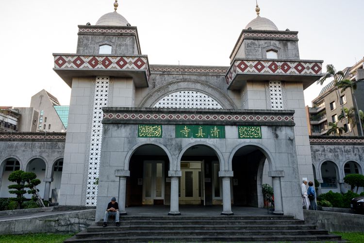 Masjid Taipei di Distrik Daan, Kota Taipei.