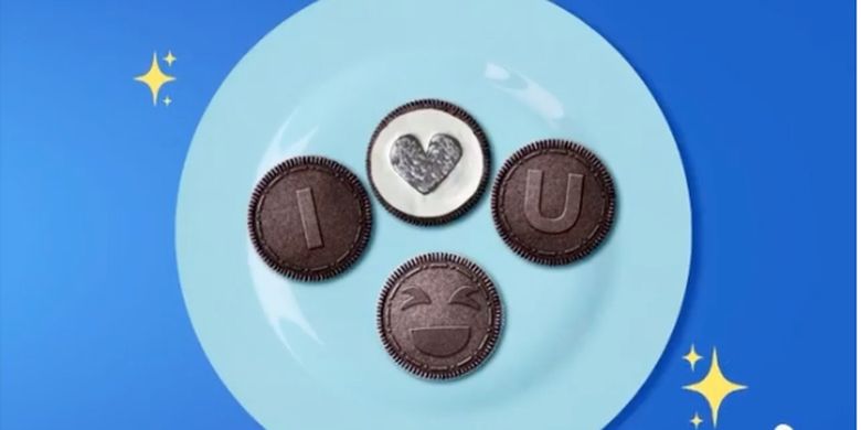  Oreo Edisi Spesial Huruf