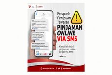 [HOAKS] Tawaran Pinjaman Berbunga Rendah via SMS