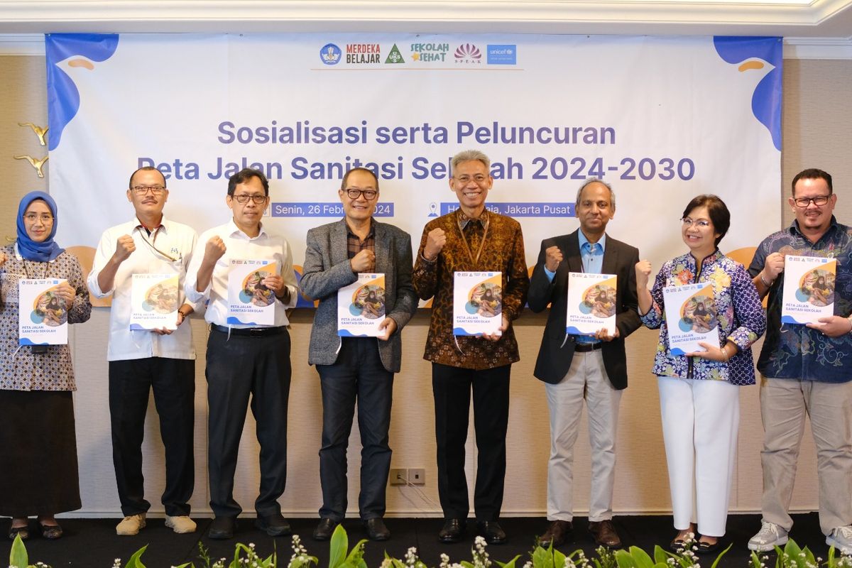 Peluncuran Roadmap Sanitasi Sekolah 2024-2030, Senin (26/2/2024)