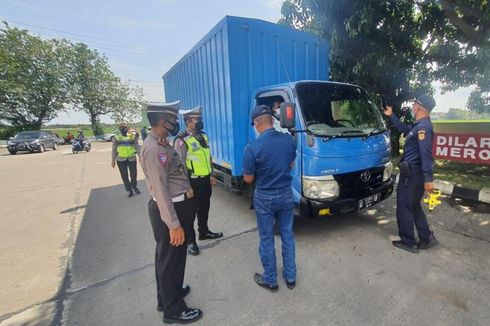 Bahayakan Keselamatan Lalu Lintas, 31 Truk ODOL Ditilang di Sukoharjo