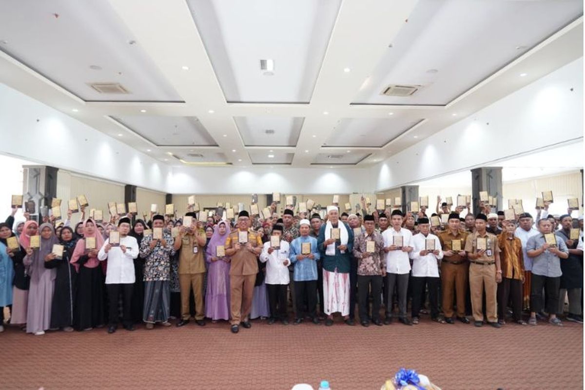 Kesra Pemkot Cilegon menyelenggarakan Pelatihan Pengurusan Jenazah Tingkat Cilegon di Aula Diskominfo. 