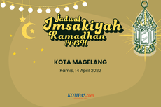 Jadwal Imsak dan Buka Puasa di Kota Magelang Hari Ini, 14 April 2022