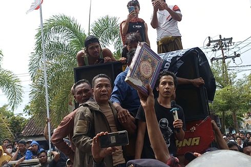 Kepala Desa di Lombok Tengah Diduga Lecehkan TKW, Didemo Massa hingga Diminta Bersumpah