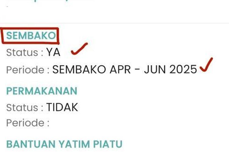 Cara Cek Bansos BPNT Agustus 2025, Klik http //cek bansos.siks.kemensos.go id