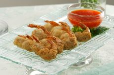 Resep Udang Goreng Kelapa, Hasilnya Gurih dan Krispi