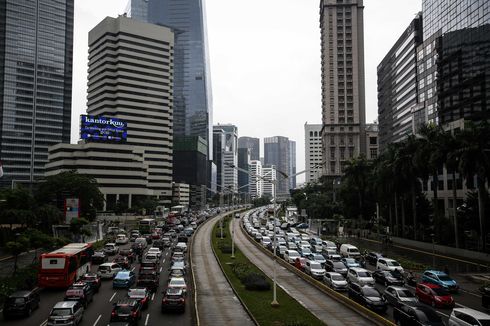 Riset: Macet Jakarta Sumbang 961 Kg Karbon Dioksida Sepanjang 2022 