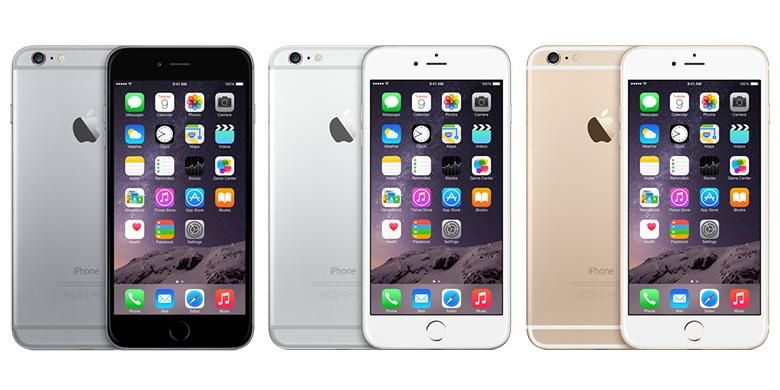 Tiga pilihan warna iPhone 6