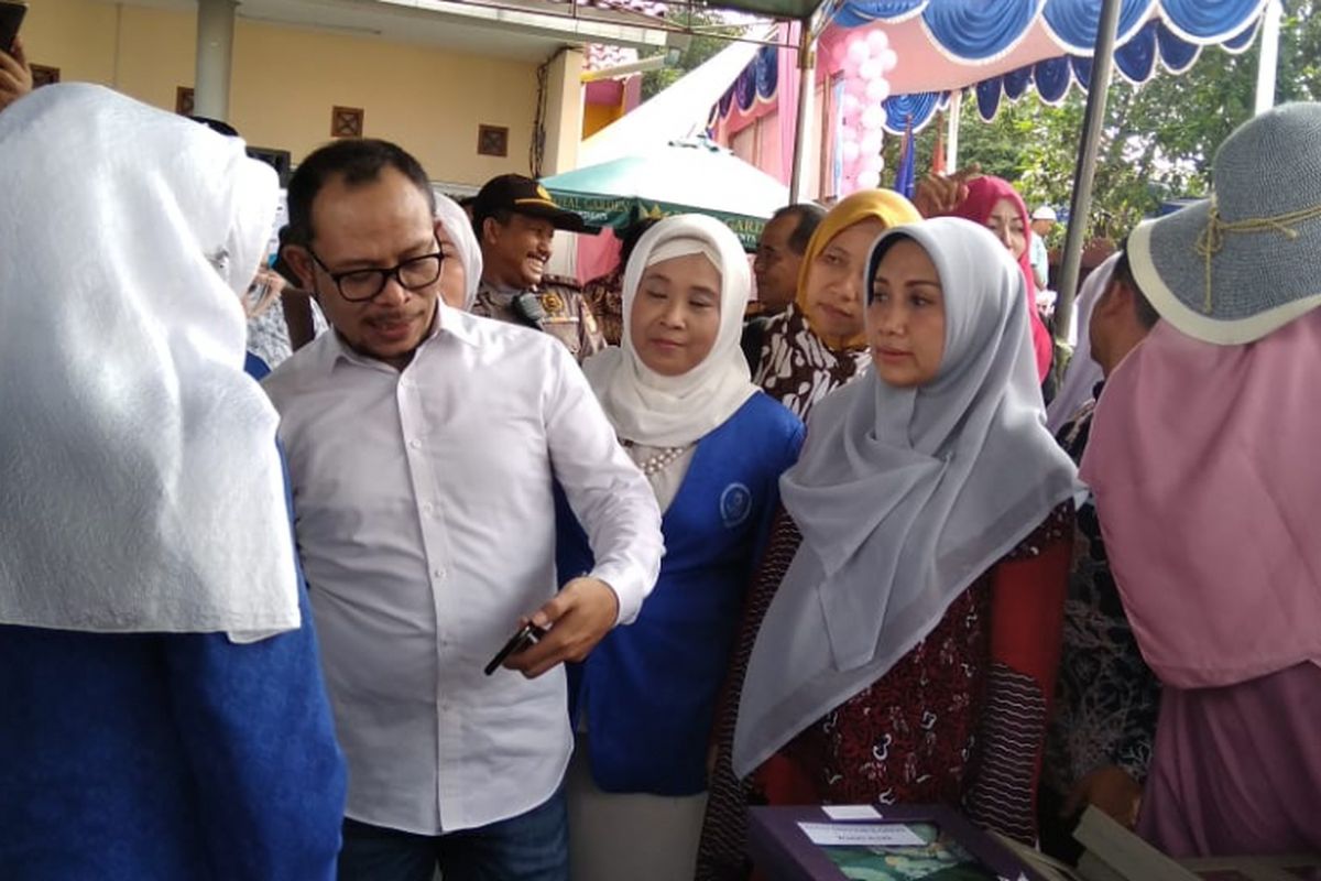 Menteri Ketenagakerjaan Muhammad Hanif Dhakiri, di Rawa Denok, Pancoran Mas, Depok, Jumat (18/1/2019).