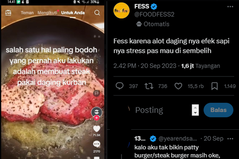 Daging Alot Disebabkan karena Kondisi Sapi yang Stres, Benarkah?