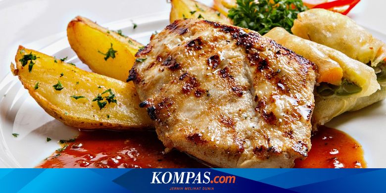 Resep Steak Ayam Barbeque Masak Pakai Teflon Halaman All Kompas Com
