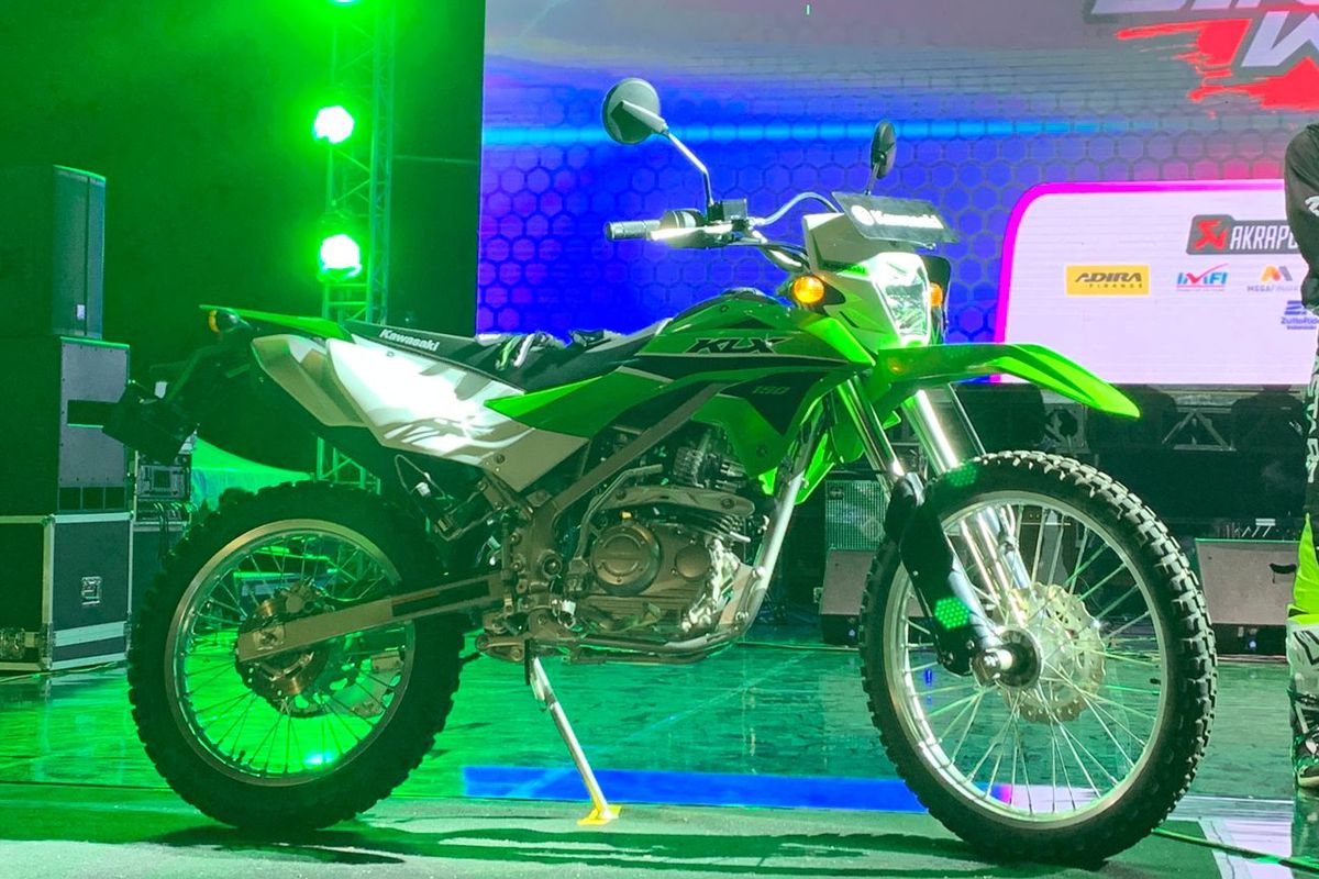 Kawasaki New KLX150 model 2024 meluncur
