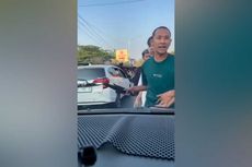Video Viral Pemuda di Cirebon Pukuli Mobil Pakai Dongkrak gara-gara Emosi Diklakson