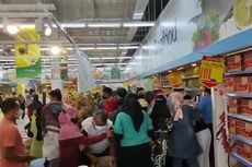 Viral, Video Ibu-ibu Berebutan Minyak Goreng di Supermarket Baubau, Stok Langsung Habis