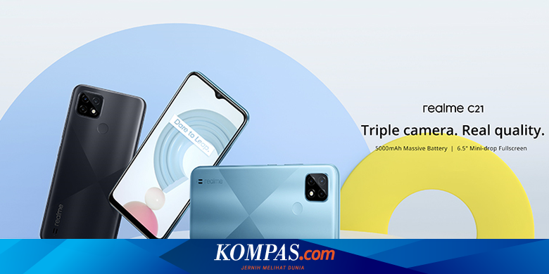 Spesifikasi Lengkap dan Harga Realme C21 di Indonesia