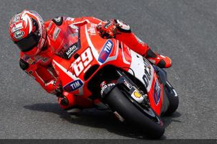 Pebalap Ducati, Nicky Hayden.