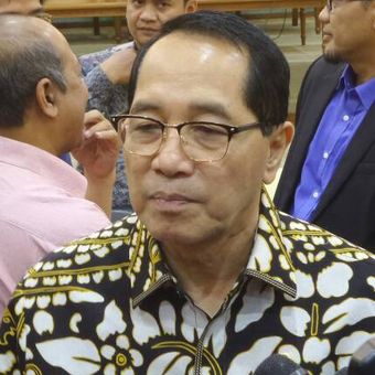 Wakil Ketua Badan Legislasi DPR RI Firman Soebagyo di Kompleks Parlemen, Senayan, Jakarta, Selasa (6/6/2017).