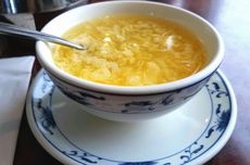 Resep Egg Drop Soup, Pakai Isian Jamur dan Ayam