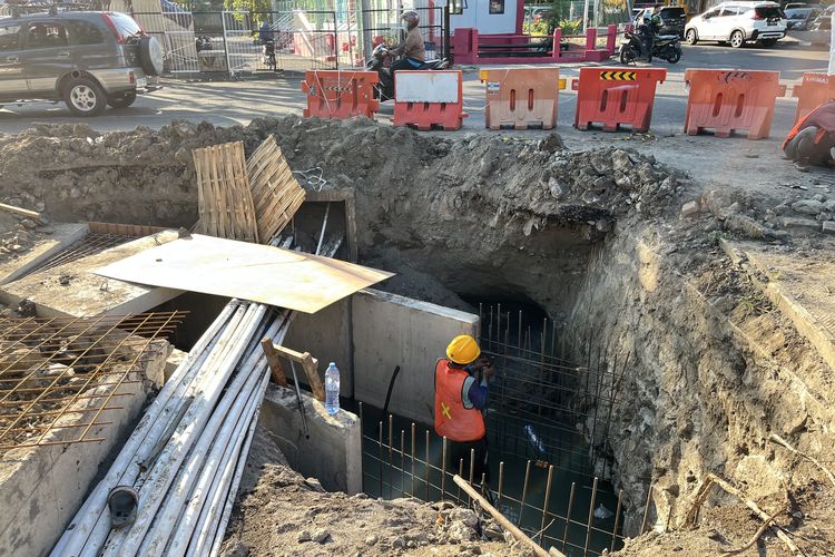 Proyek Gorong-gorong di Seluruh Surabaya Ditarget Desember 2026