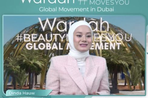 Tampil di Dubai Modest Fashion Week 2021, Dinda Hauw Deg-degan dan Sempat Ragu