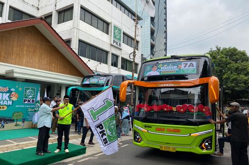 Perolehan Suara Nasional Naik, PKB Berangkatkan 25 Bus Mudik Gratis ke Jateng-Jatim