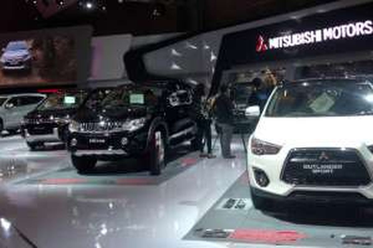 Mitsubishi mengandalkan model-model yang sudah diluncurkan ke pasar.