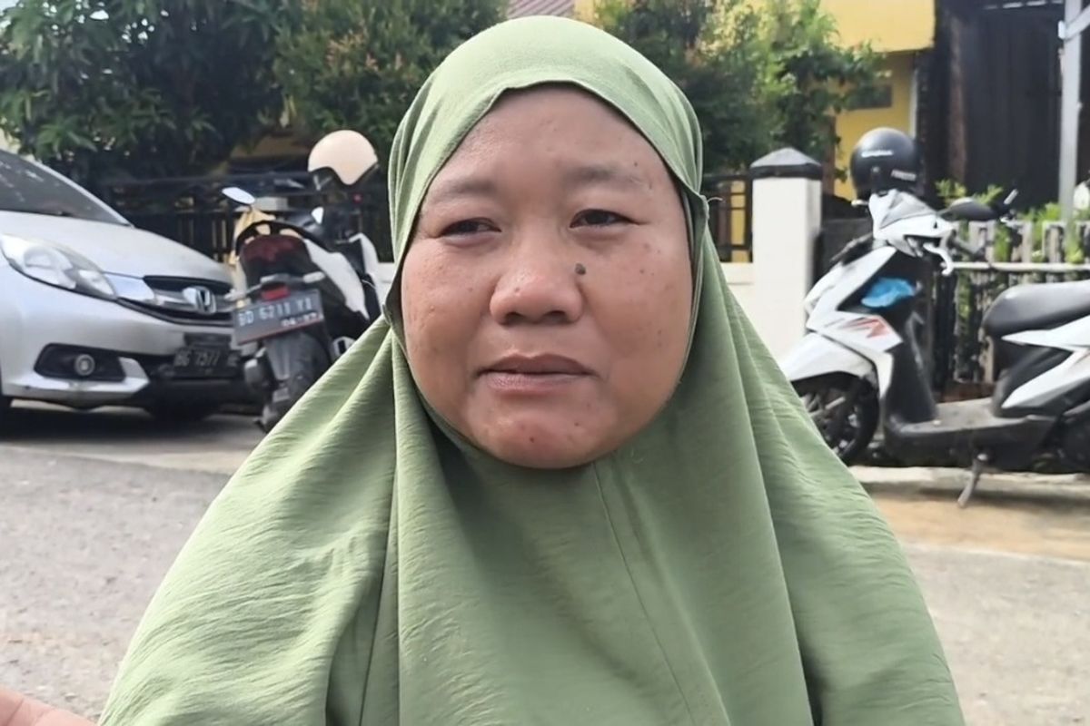 Warga korban gempa, Widia Astuti