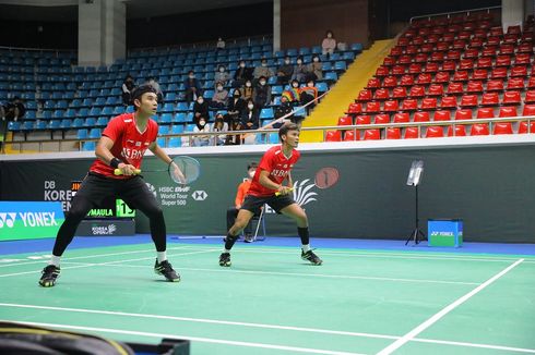 Fikri/Bagas Tetap Puas dan Bersyukur meski Tersingkir di Korea Masters