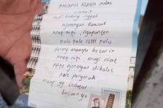 Buang Bayi ke Tas Boks Jasa Antar Makanan, Orangtua Tinggalkan Surat Wasiat, Ini Isinya