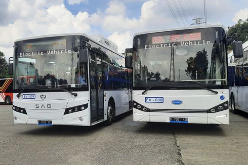 Cek di Sini, Perubahan Rute Uji Coba Bus Listrik Kampung Melayu-Tanah Abang