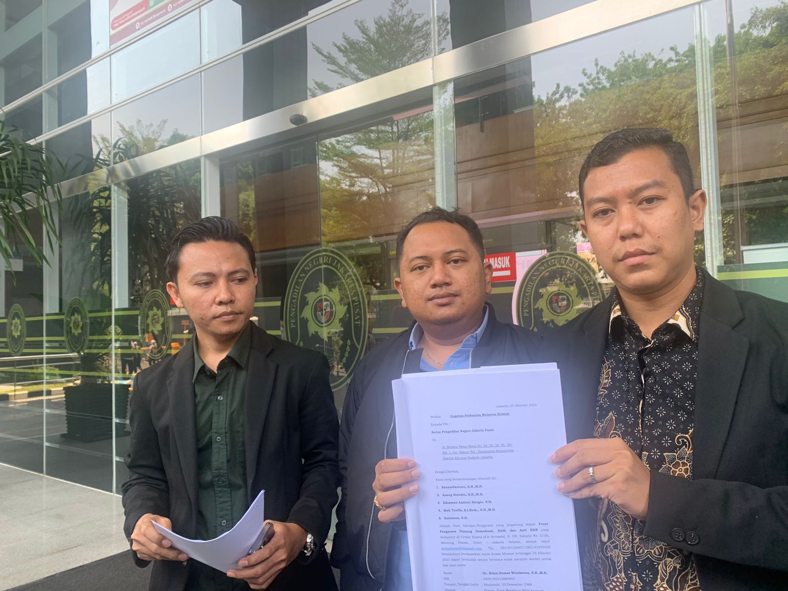KPU Dituntut Hentikan Pencalonan Prabowo-Gibran karena PKPU Belum Direvisi