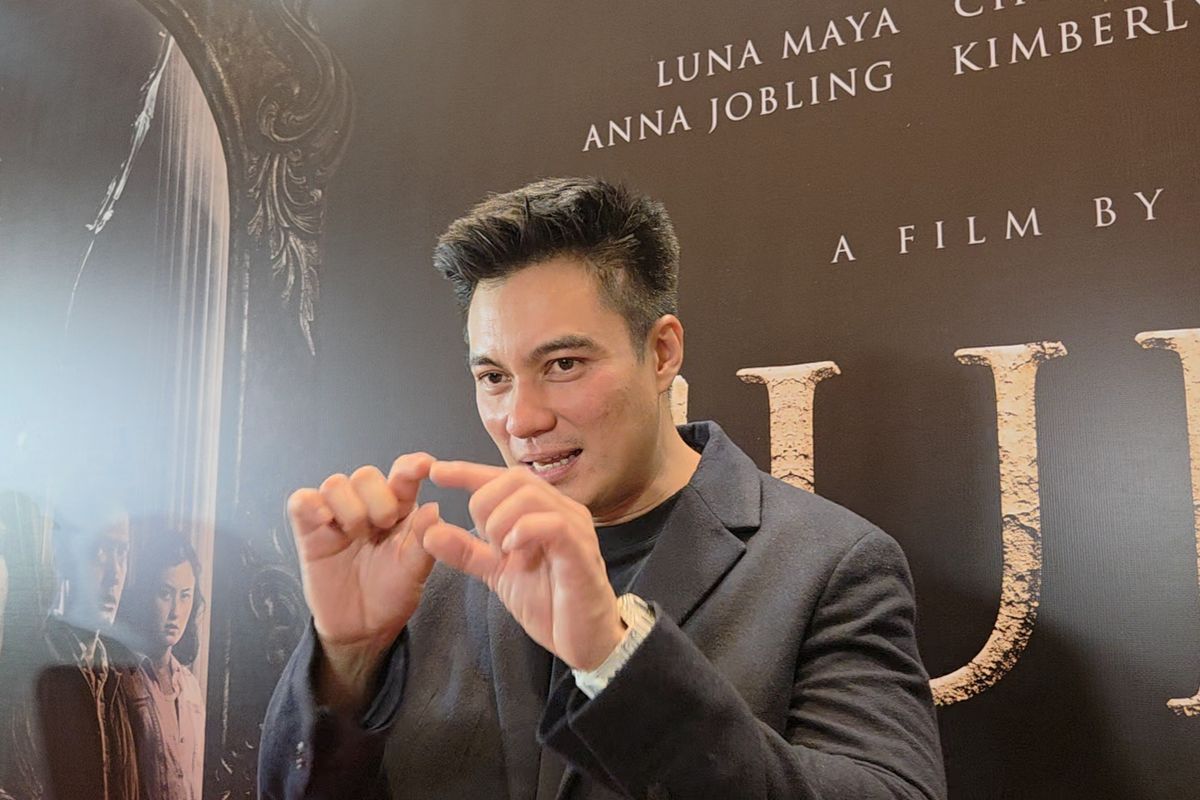 Sutradara Baim Wong usai menghadiri konferensi pers film Sukma di kawasan Gandaria, Senin (8/9/2025)