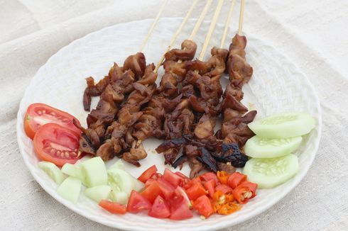 Resep Sate Jamur Tiram Bumbu Kacang, Pengganti Daging