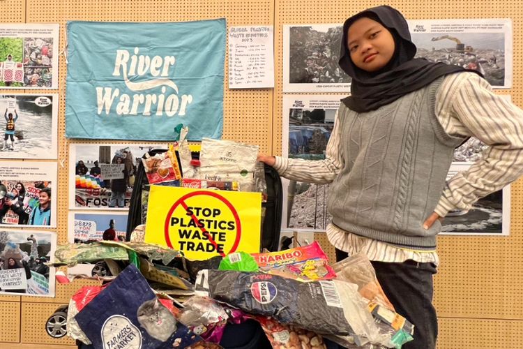 Aeshnina Azzahra, Senin (21/4/2025).