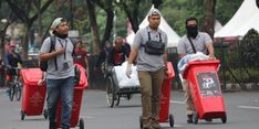 Berkat Relawan, Apel Kebangsaan Kita Merah Putih Banjir Pujian