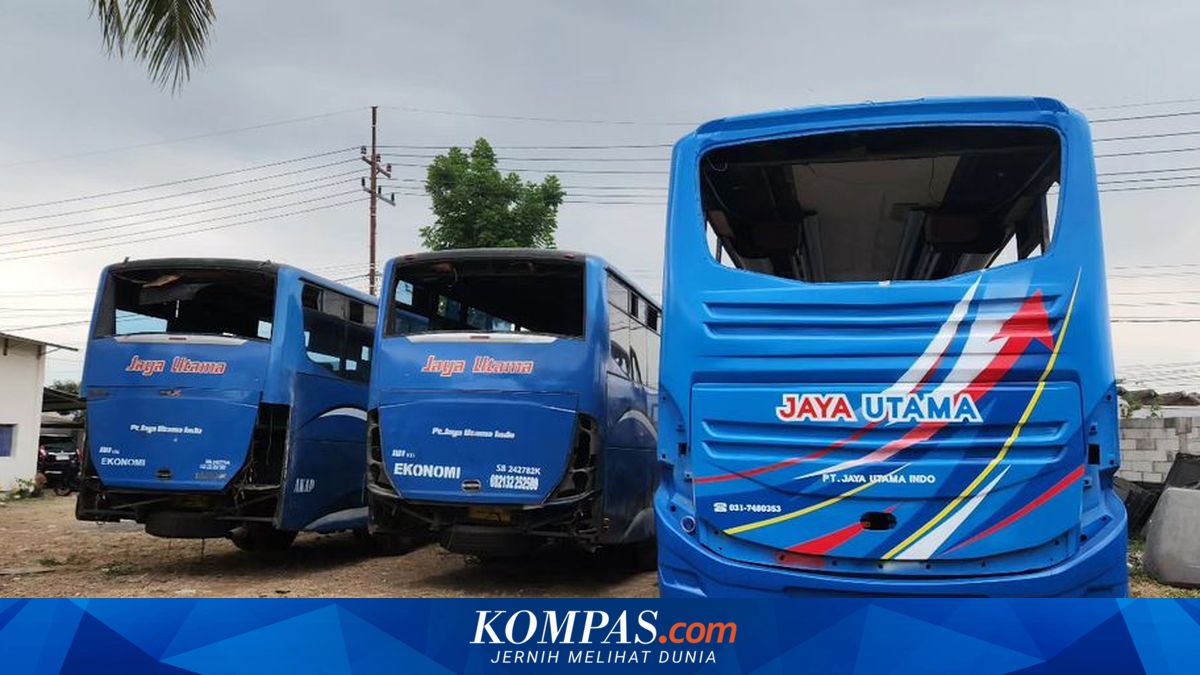 Bus Bumel PO Jaya Utama Rombak Bodi Jadi Bus ATB