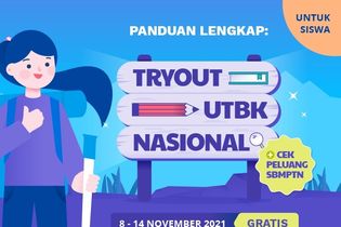 Siswa, Ikuti Tryout UTBK Gratis dan Cek Peluang SBMPTN 2022 di Sini