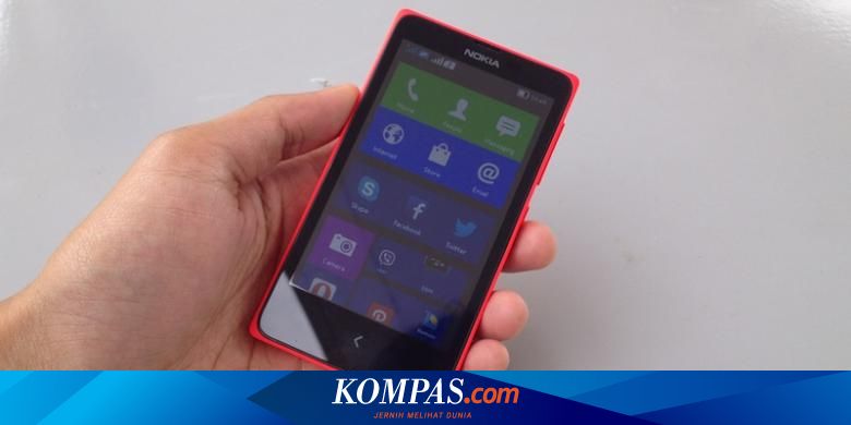 Android Di Nokia X Tidak Utuh