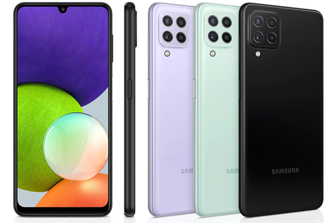 Spesifikasi dan Harga Samsung Galaxy A22 di Indonesia