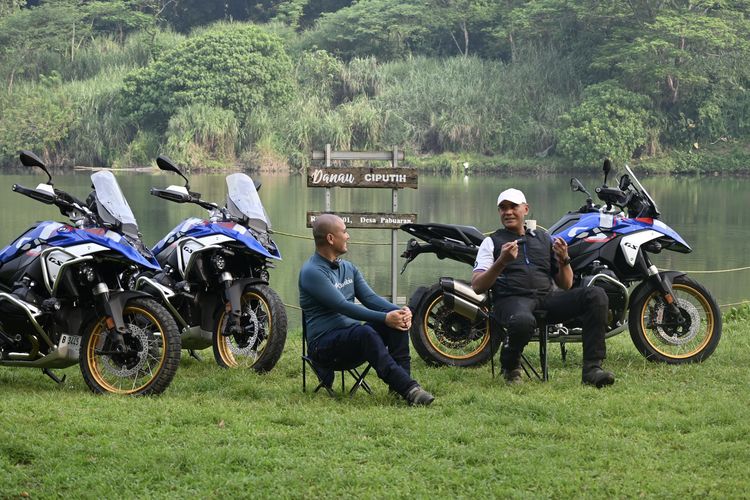 Peluncuran BMW R 1300 GS Thropy by ERI di Danau Ciputih, Bogor