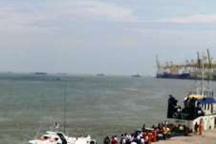 Ilustrasi pelabuhan Belawan.