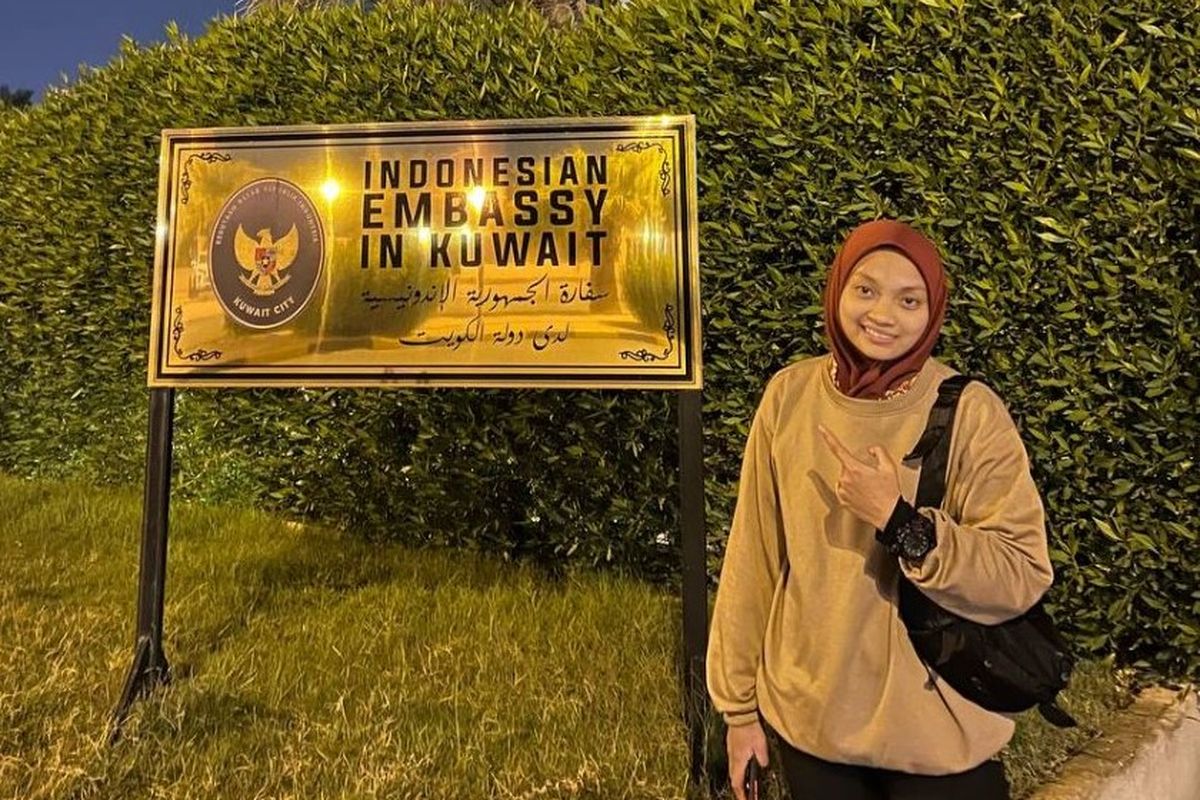 Banat Farofihoh, alumnus Vokasi Keperawatan Universitas Muhammadiyah Malang (UMM) di Kuwait.