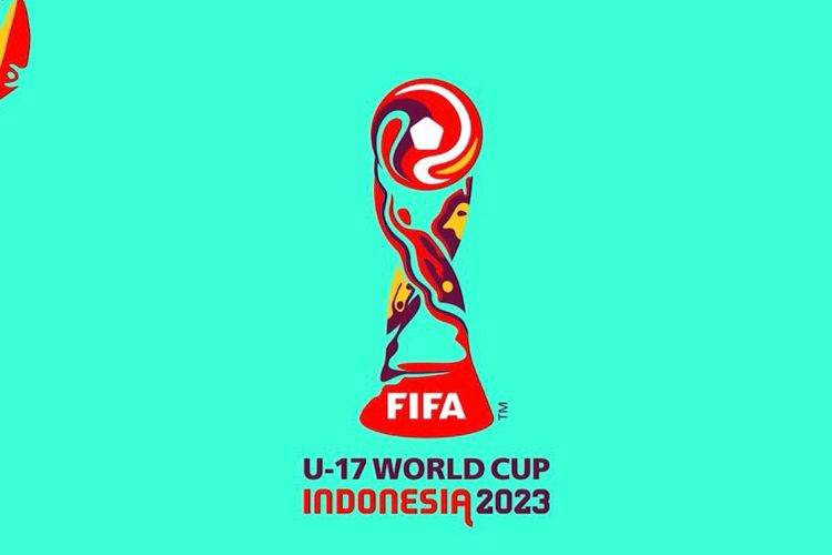 Logo Piala Dunia U17 yang akan berlangsung di Indonesia pada November 2023.