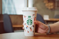 Kurangi Sampah Plastik, Starbucks Gunakan Gelas Reuseable