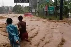 Banjir Mulai Surut, Gerbang Tol Cilegon Barat Kembali Dibuka