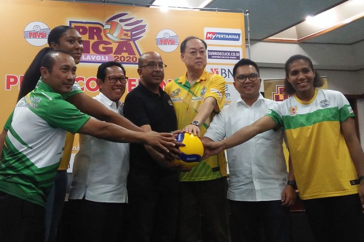 Launching sebelum putaran kedua Proliga 2020 digelar di Gresik, 28 Februari hingga 1 Maret 2020.