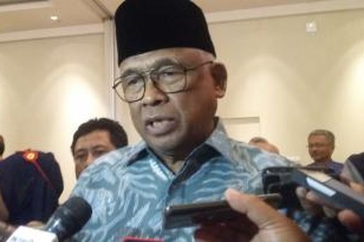 Ketua sementara KPK, Taufiequrachman Ruki. 