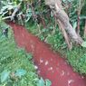 Geger, Aliran Sungai Cimeta di Bandung Barat Merah Darah