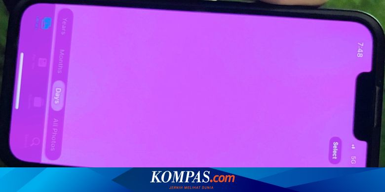 Layar iPhone 13 Tiba-tiba Berubah Pink