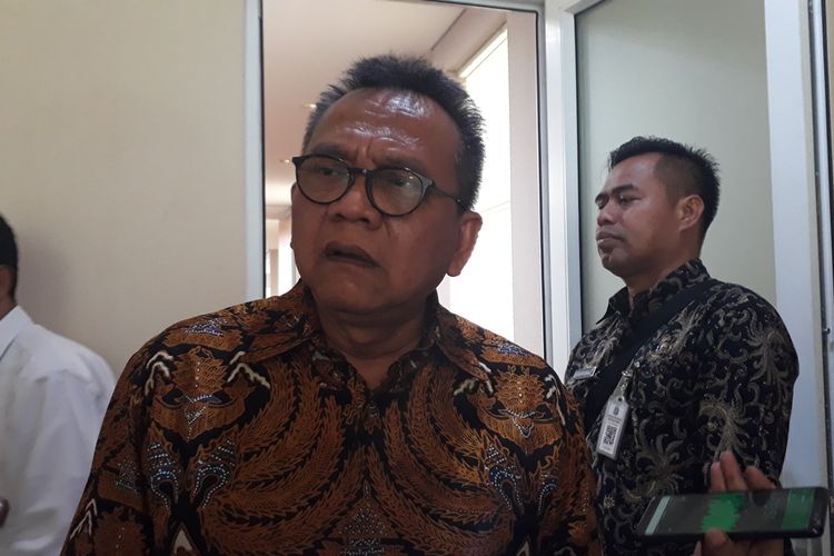 Wakil Ketua DPRD DKI Jakarta Mohamad Taufik di Gedung DPRD DKI Jakarta, Kamis (31/10/2019).